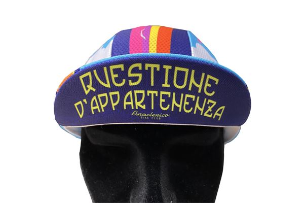 Cycling Cap ABC Anaclerico Sports QUESTIONE D'APPARTENENZA ABC ANACLERICO SPORT BYKE CLUB | Cappelli da Ciclismo | QUESTIONEDAPPARTENENZA-